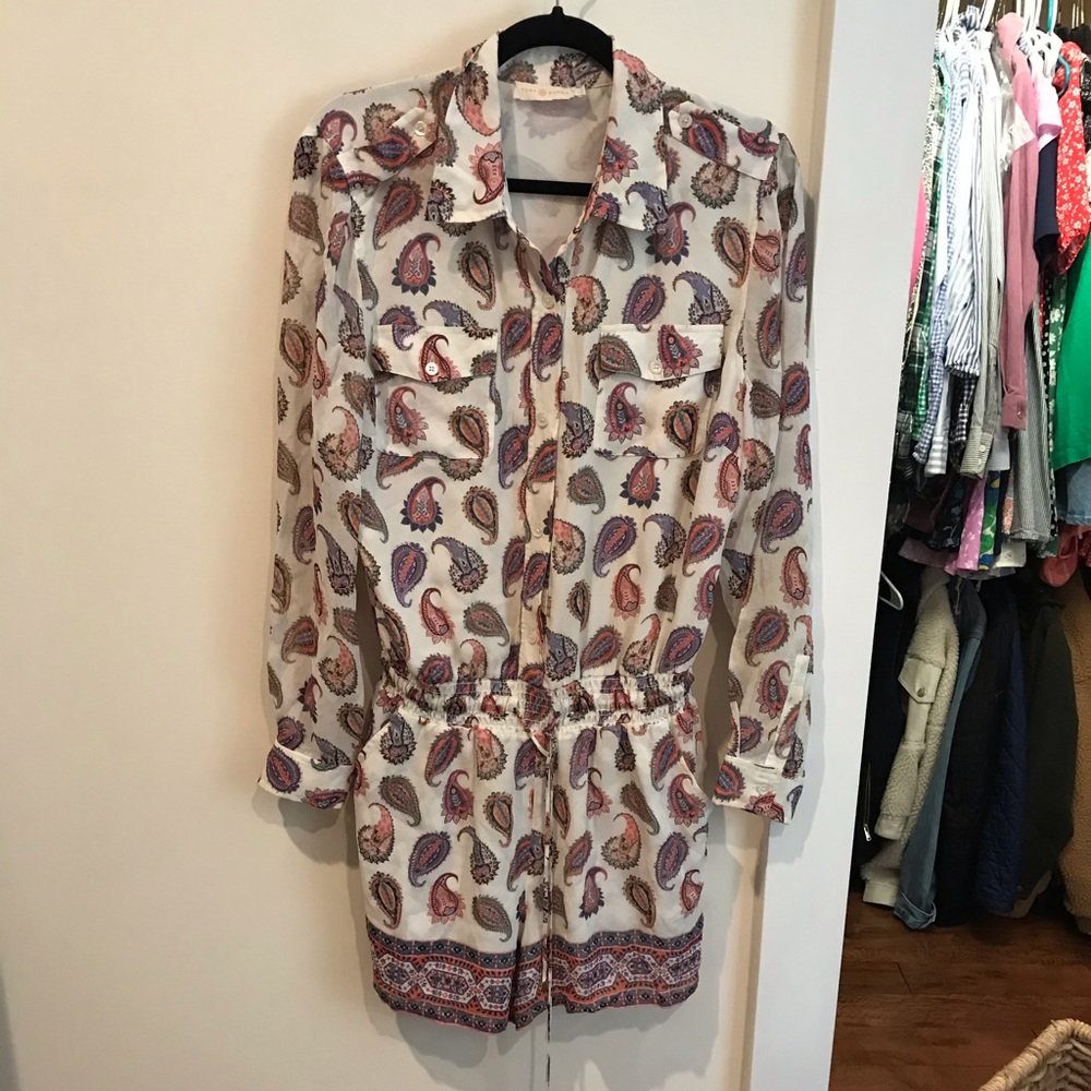 Tory Burch Paisley romper